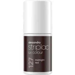 Alessandro Striplac UV Colour 127 Midnight Red Nagellak
