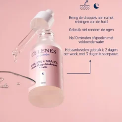 CELENES BY SWEDEN By Sweden AHA 8% + BHA 2% Gezichtspeeling