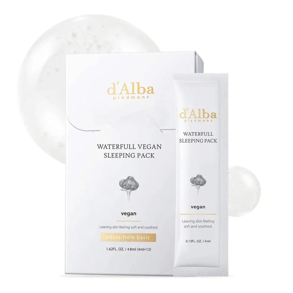 d'alba Waterfull Vegan Sleeping Pack