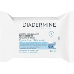 Diadermine Express 3-In-1 Reinigingsdoekjes
