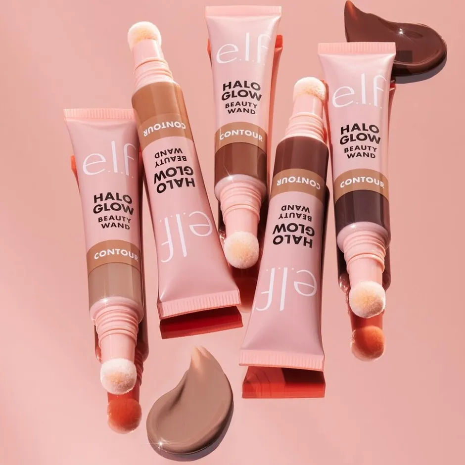 ELF e.l.f. Halo Glow Contour Medium/Tan Beauty Wand