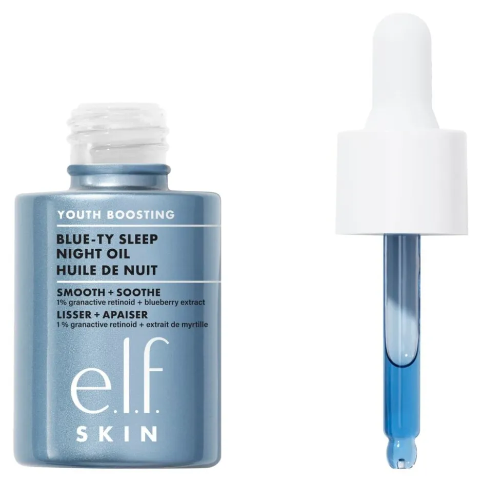 ELF e.l.f. Skin Youth Boosting Blue-Ty Sleep Night Oil