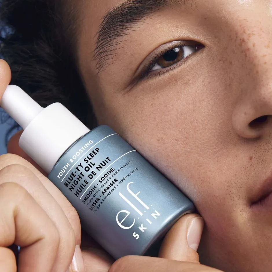 ELF e.l.f. Skin Youth Boosting Blue-Ty Sleep Night Oil