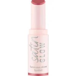Essence Satin Glow 03 Rose And Shine Luminous Shine Lipstick