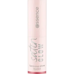 Essence Satin Glow 03 Rose And Shine Luminous Shine Lipstick