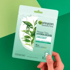 Garnier Skin Naturals Garnier SkinActive Hydra Bomb Groene Thee Tissuemasker