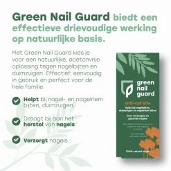 Green Nail Guard Anti-Nail Bite