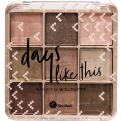 Kruidvat Days Like This Nude Eye Shadow Palette