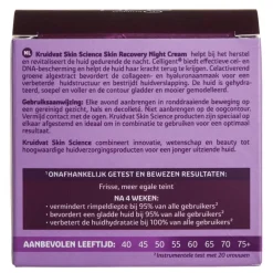 Kruidvat Skin Science Skin Recovery 55+ Night Cream