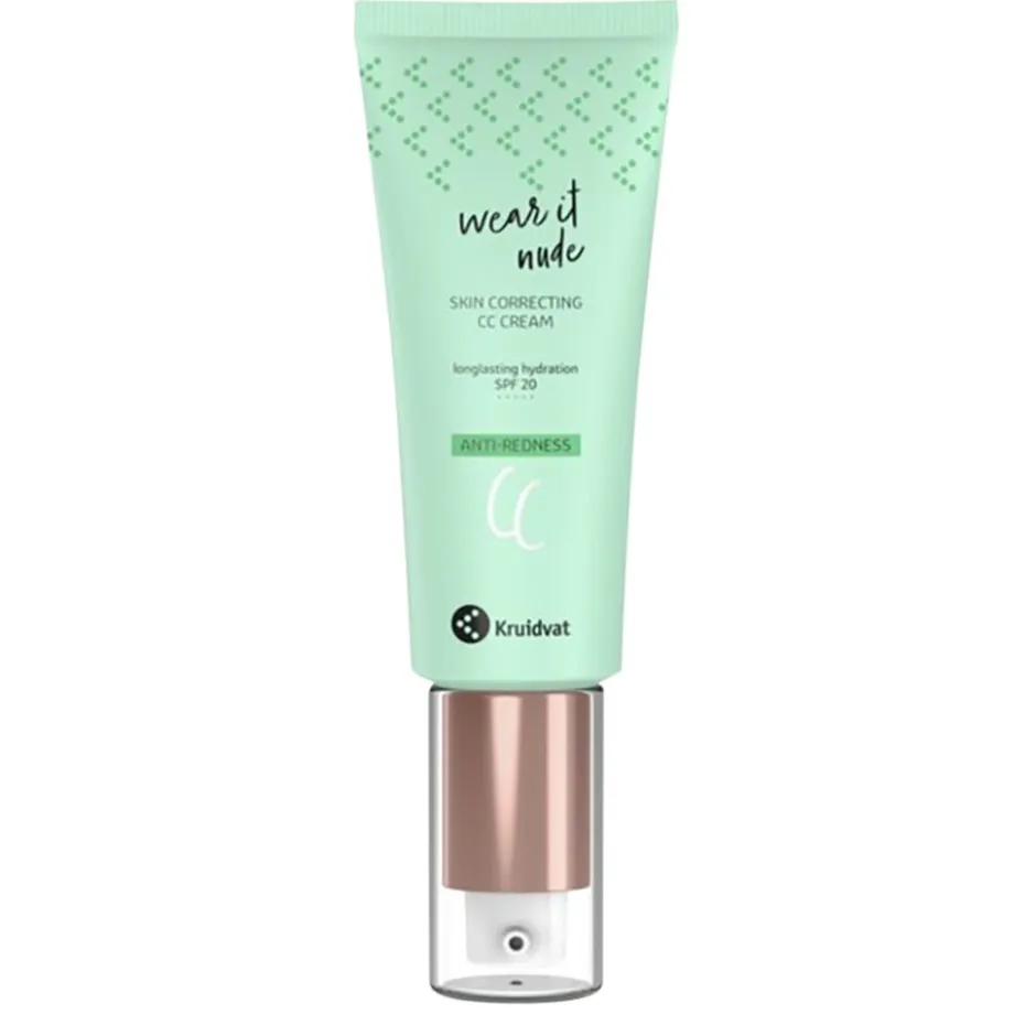 Kruidvat Wear It Nude Skin Correcting SPF20 Anti-redness CC Cream