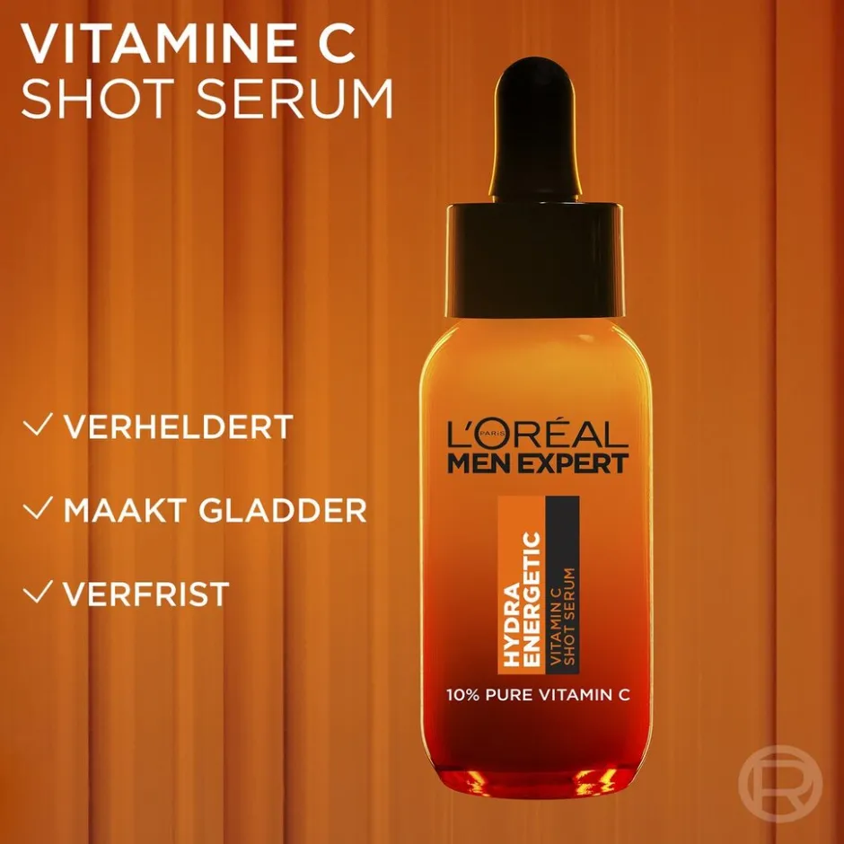 L'Oreal Paris Men Expert L'Oréal Paris Men Expert Hydra Energetic Vitamin C Serum