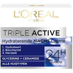 L'Oreal Paris L'Oréal Paris Triple Active Nachtcrème