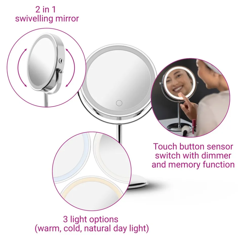 Medisana CM 844 Cosmeticaspiegel met LED verlichting