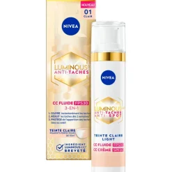 Nivea Skincare NIVEA Luminous630 Anti-spot SPF30 01 Light 3-in-1 CC Crème