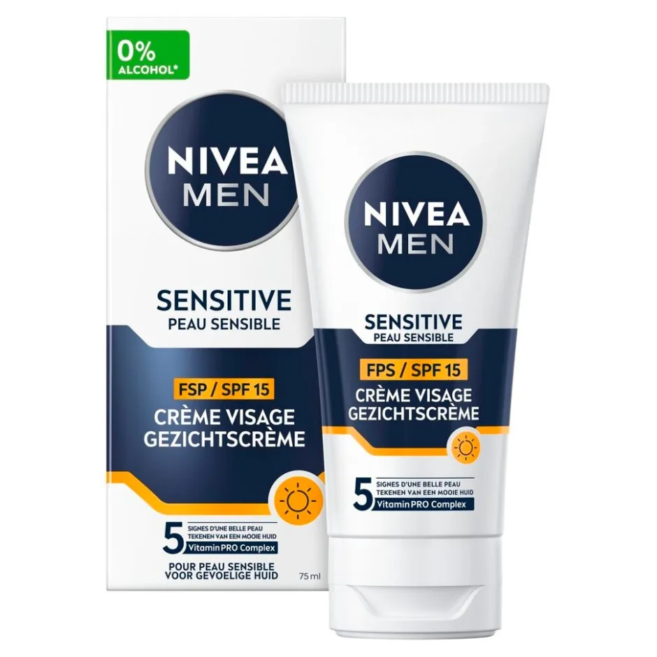 Nivea Men Sensitive SPF15 Gezichtscrème