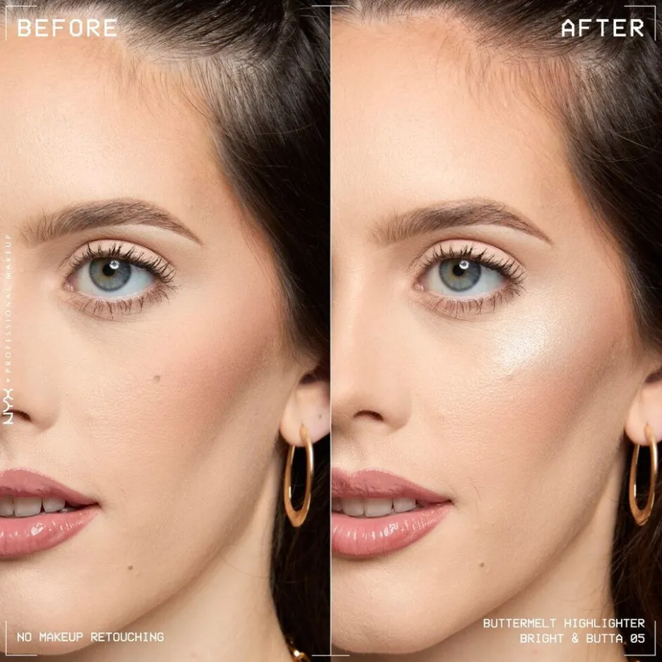 NYX Professional Makeup Buttermelt Birght & Butta 05 Highlighter