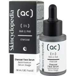 SKINCYCLOPEDIA 5% AHA & PHA Charcoal Gezichtsserum