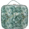 UNIQ Make-up Reistas - Toilettas / Cosmetische tas voor al je make-up - Turquoise Marble